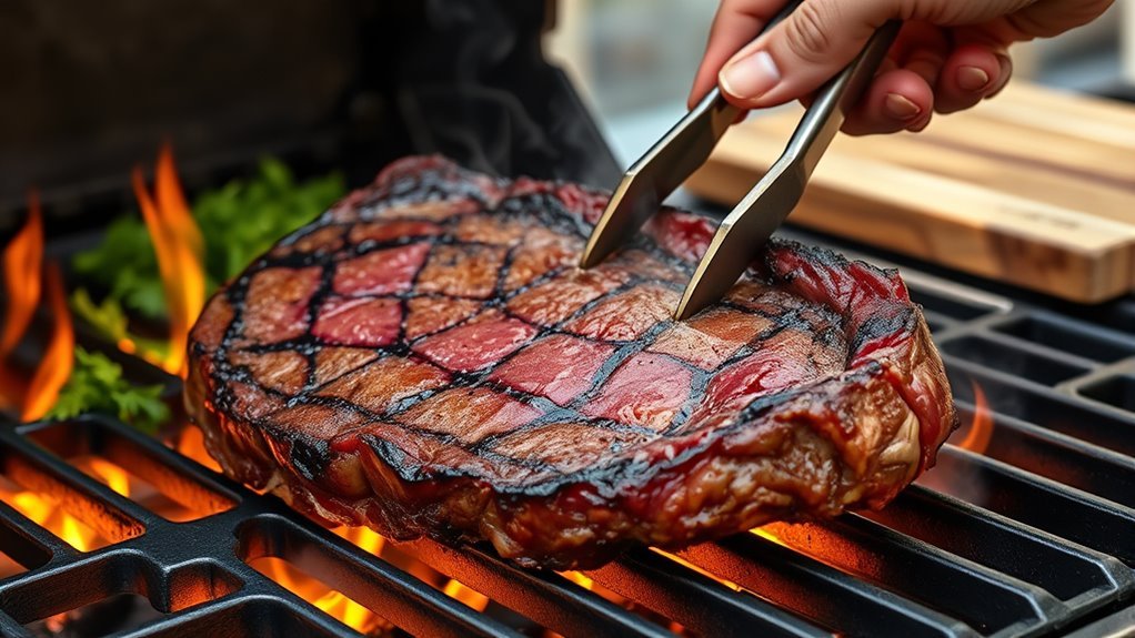 grill season sear rest