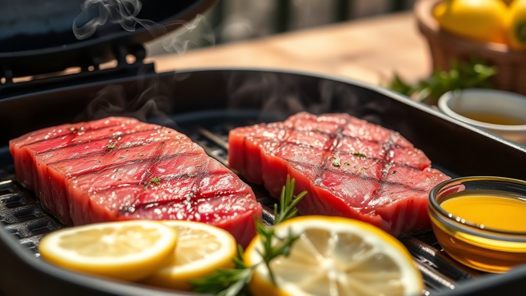 grill tuna steaks perfectly