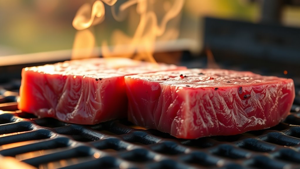 grill tuna steaks quickly