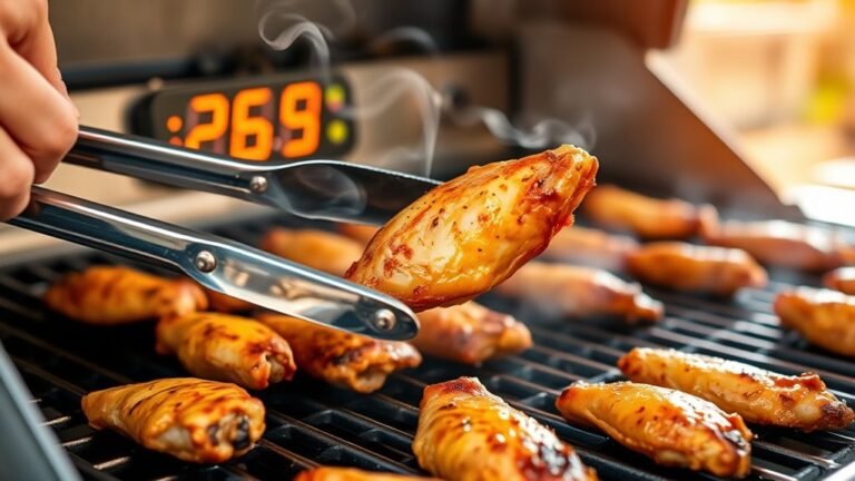grill wings for perfect time