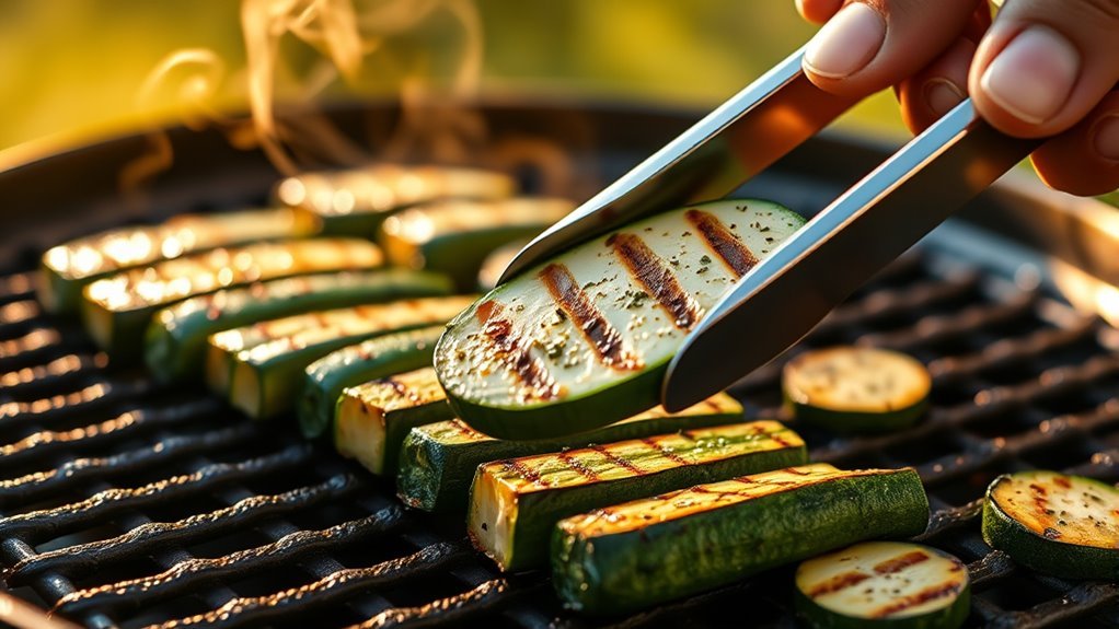 grill zucchini in ten easy steps