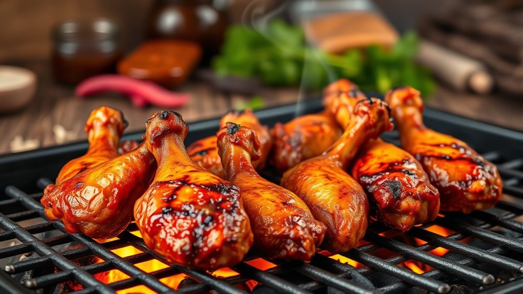 grilling perfect chicken wings
