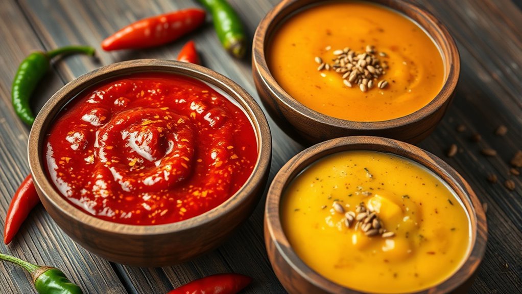 heat level ingredients variation