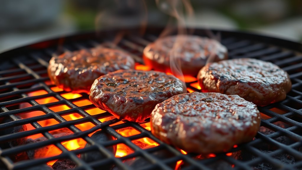 ideal grilling temperature range