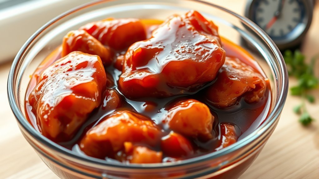 limit marinating time carefully