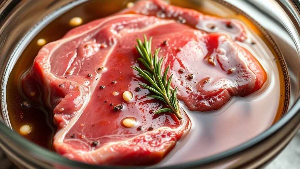marinate for optimal tenderness