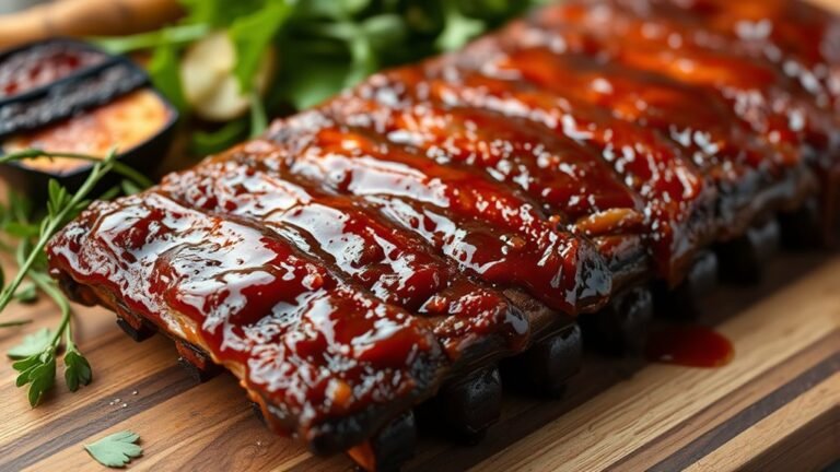 nutritional value of ribs