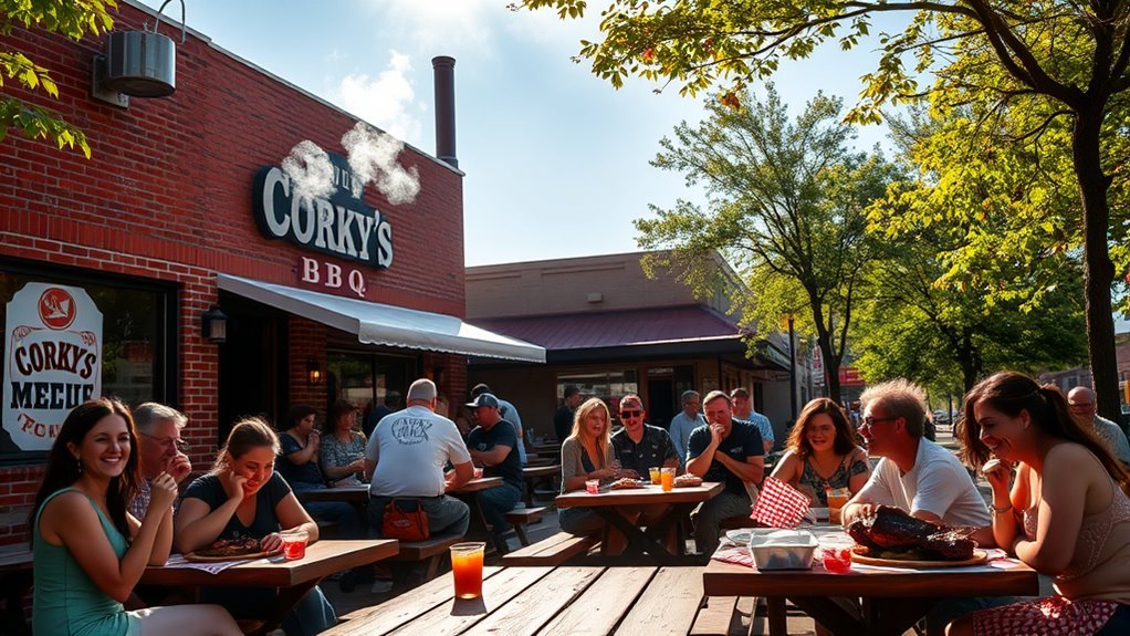 ownership of corky s bbq