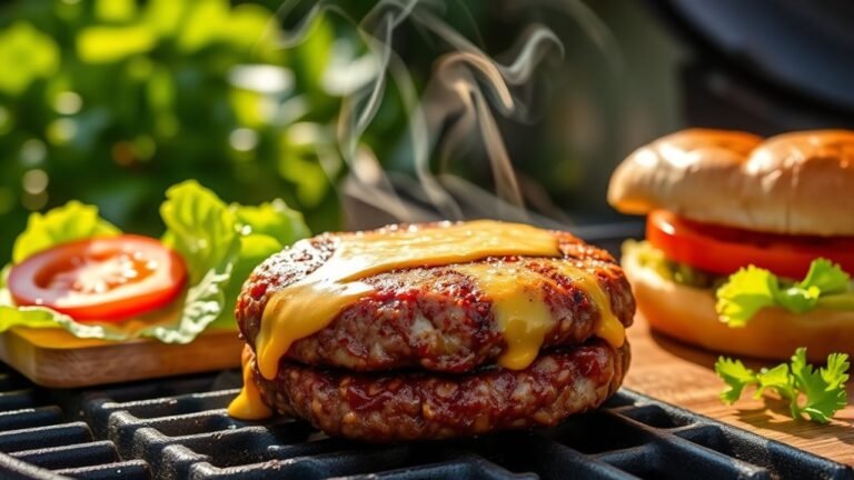 perfectly grilled hamburger tips