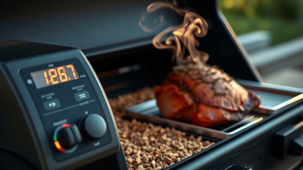 preheat grill to 225 f