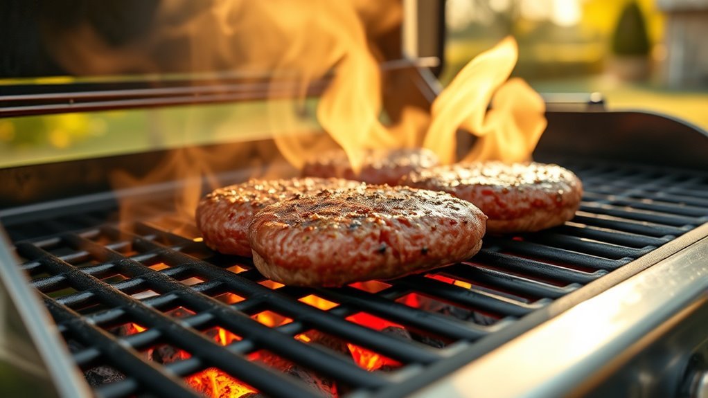 preheat grill to optimal temperature