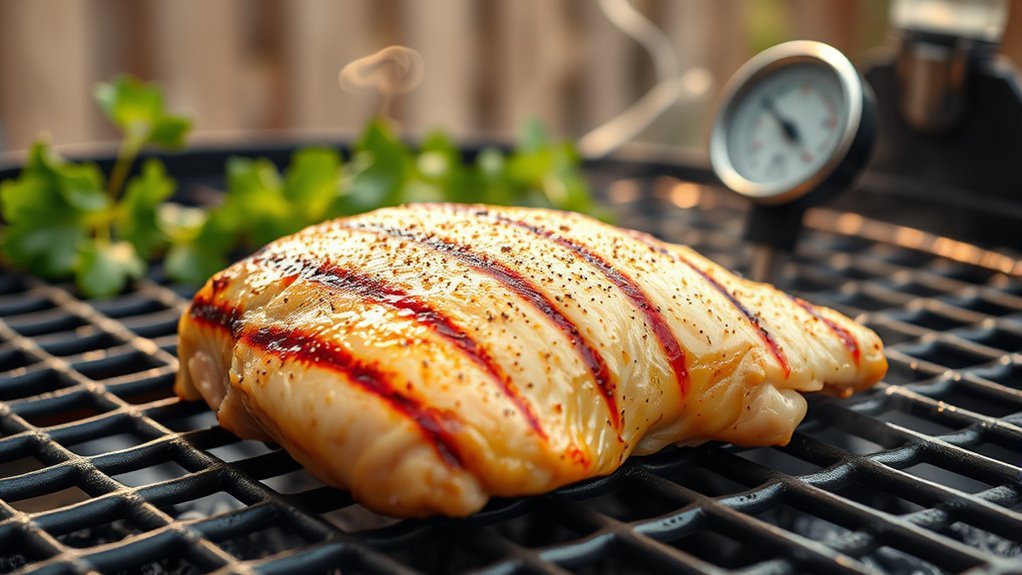 preheat indirect heat thermometer