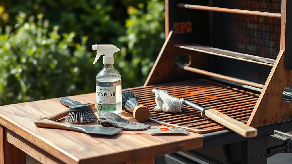 prepare clean gather tools
