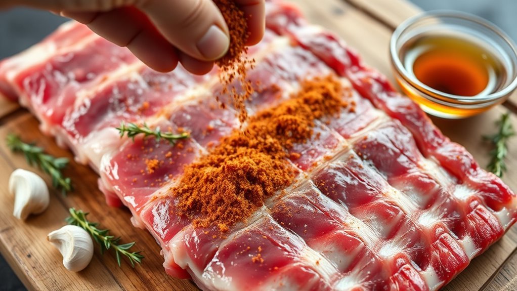 prepare dry season ribs