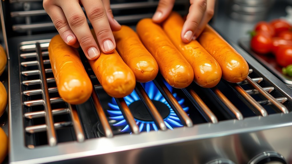 prepare hot dogs properly