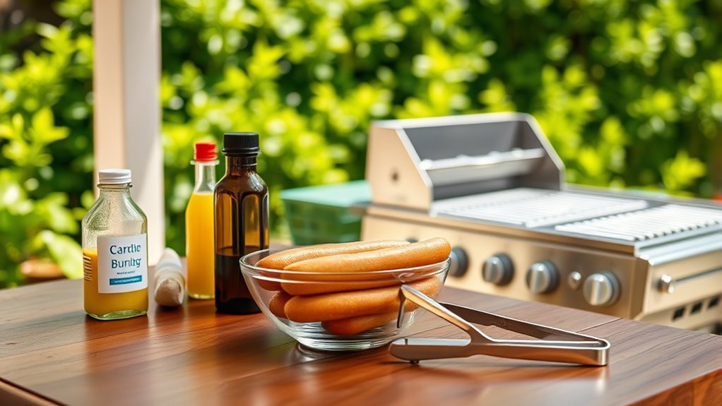 prepare ingredients and tools