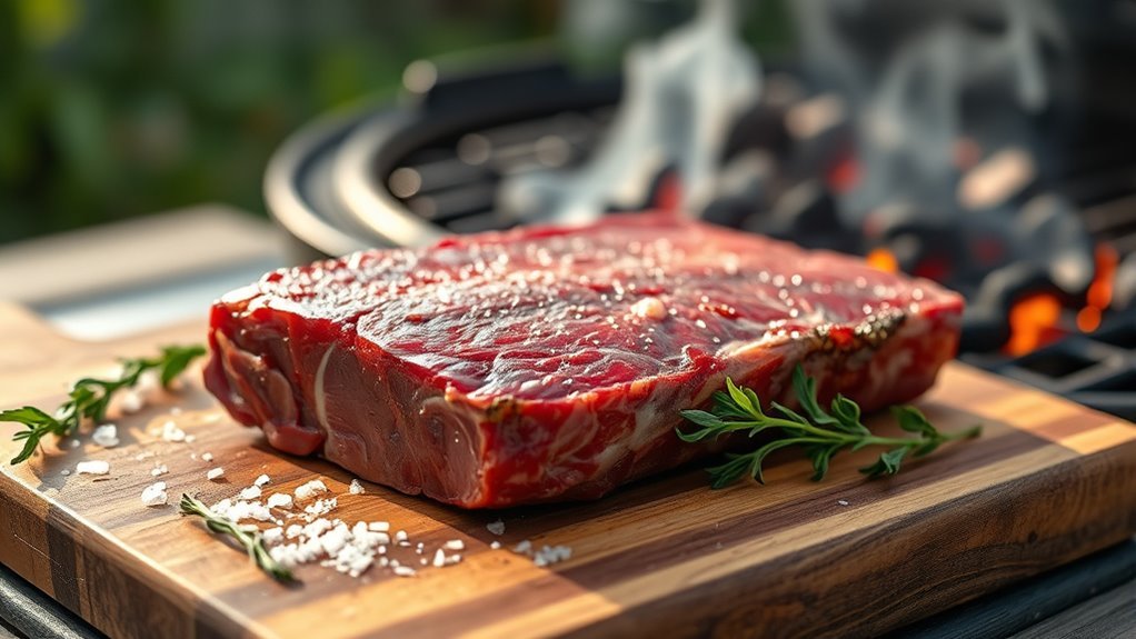 prepare season rest grill