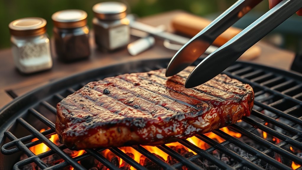 proper steak grilling technique
