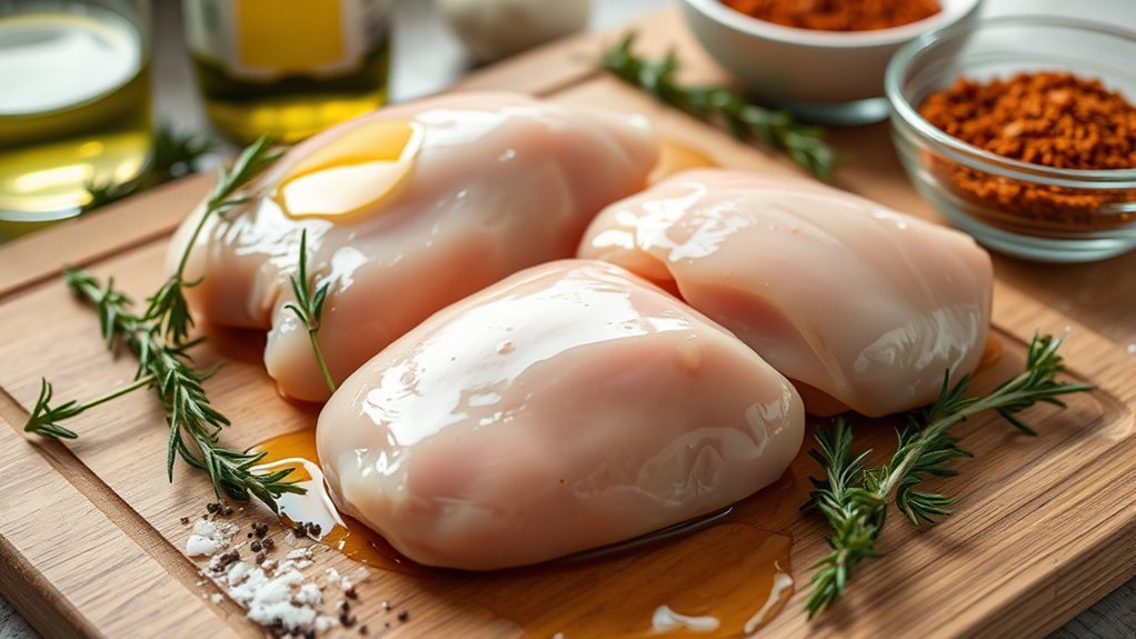 properly season and thaw chicken