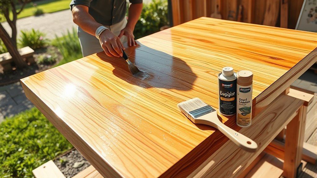 protective outdoor wood finish