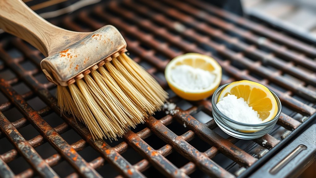 remove light rust naturally