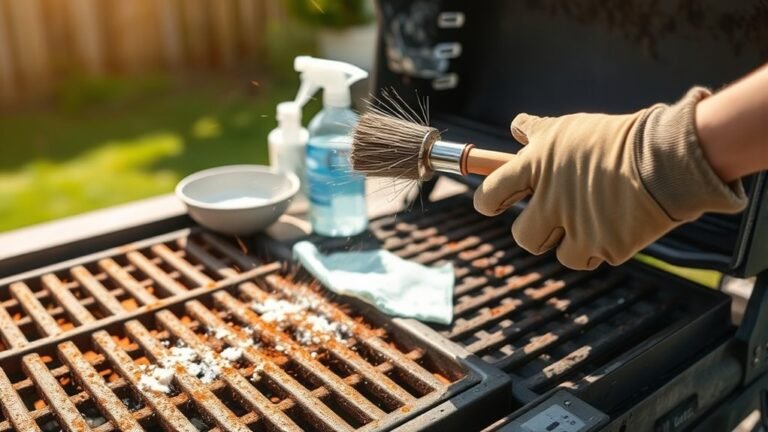 remove rust from grill