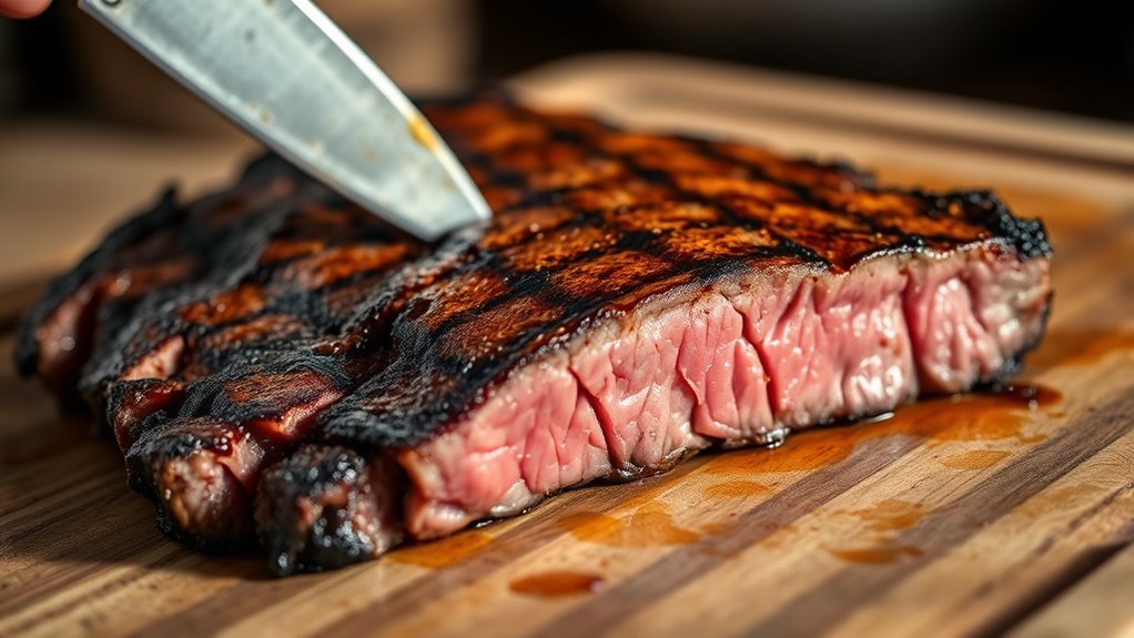 rest meat before slicing