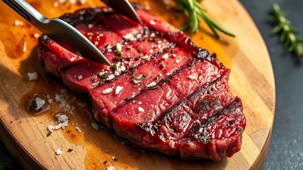 rest season sear slice