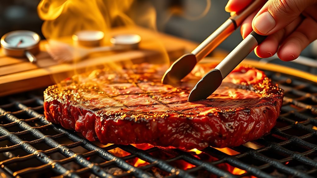 sear rotate cook rest