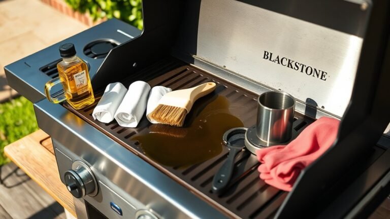 season blackstone grill easily