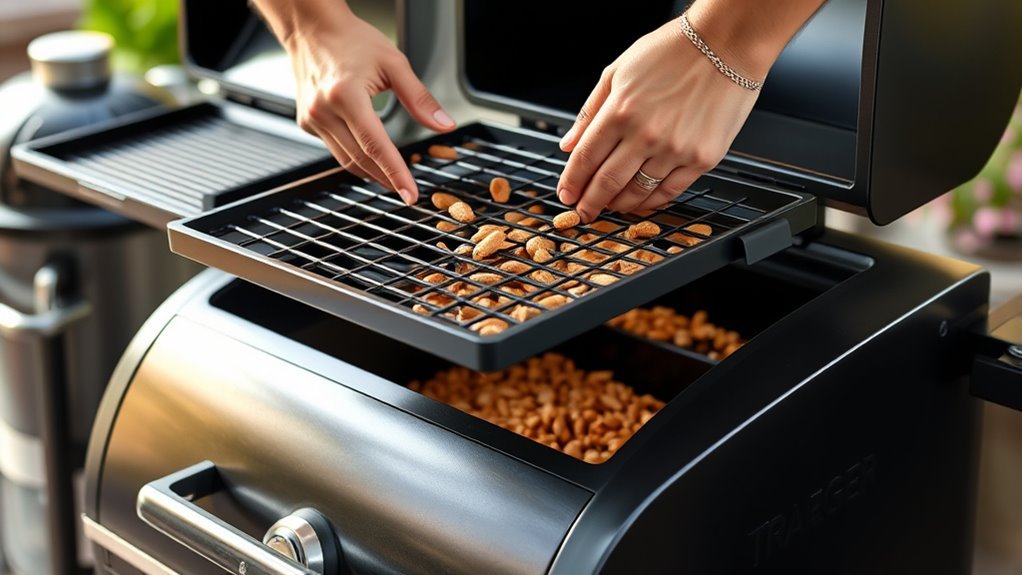secure all grill components