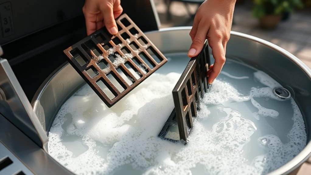 soak clean rinse dry