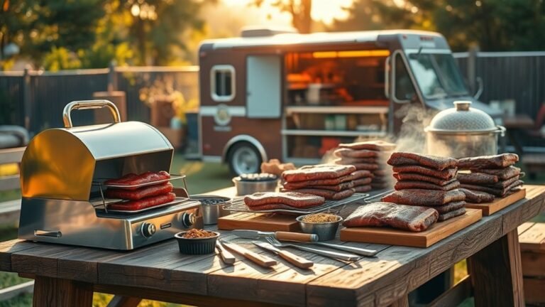 startup costs for bbq