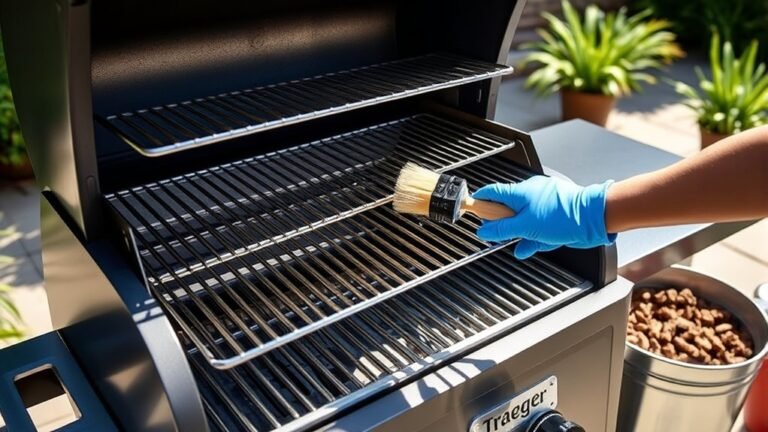 traeger grill cleaning steps