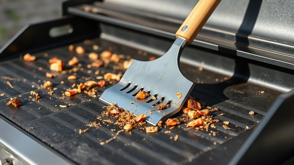 use a scraper effectively