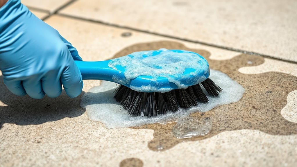 use specialized degreaser effectively